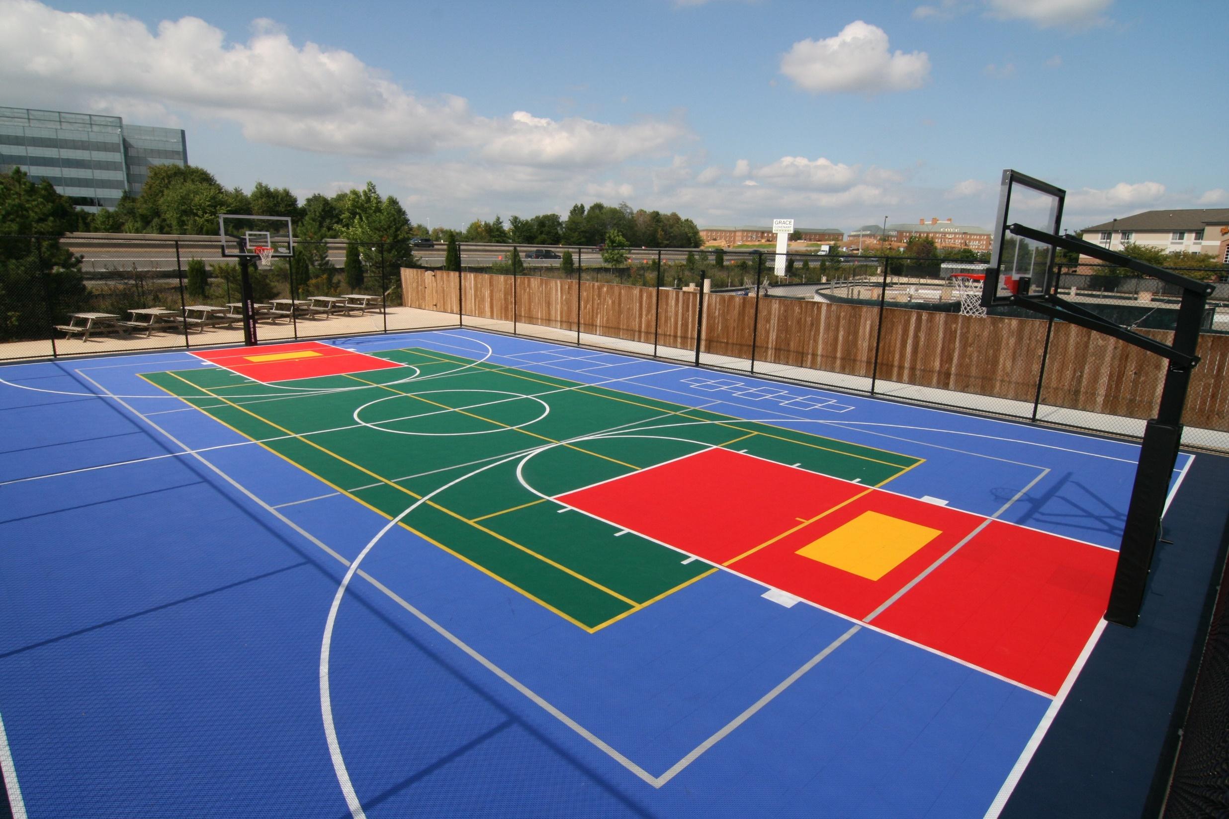 Acrylic Sports Flooring
